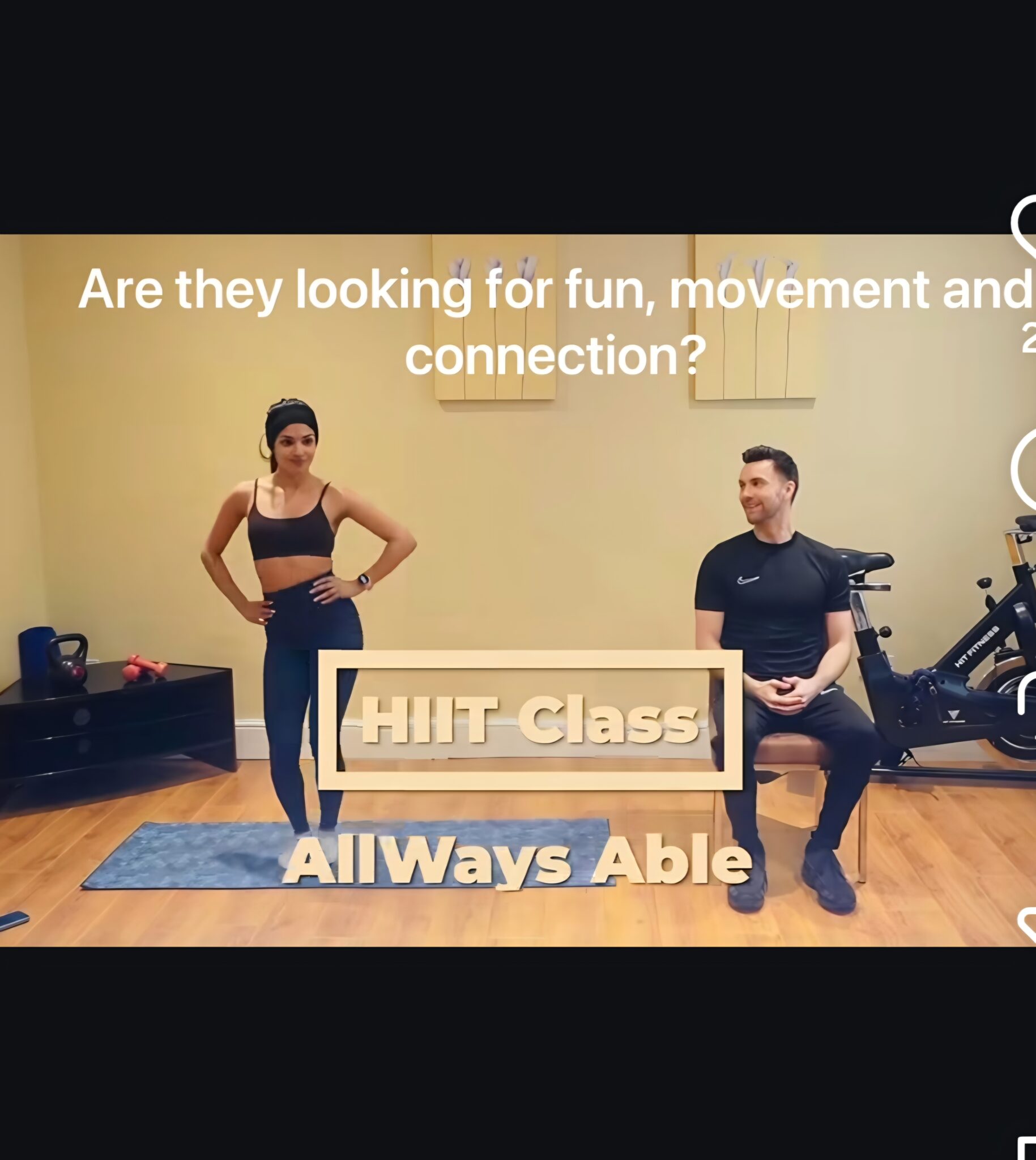 Fitness & Music Membership (Online) – for People with Disabilities