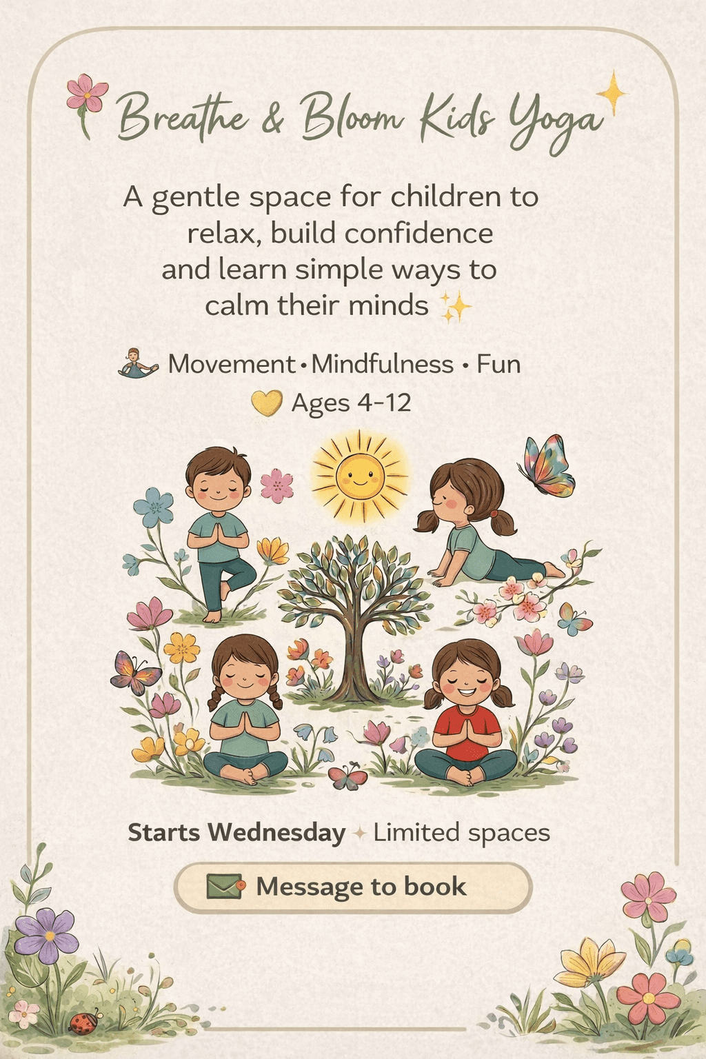 Fun Kids Yoga & Mindfulness Classes