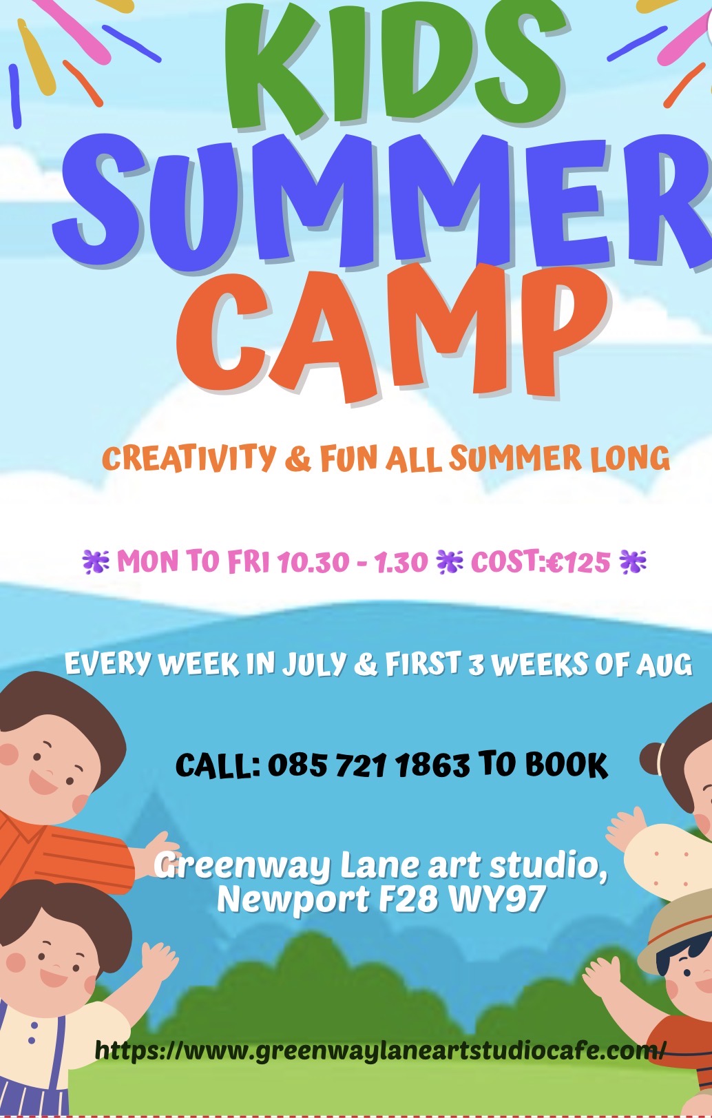 Kids Summer Art Camp