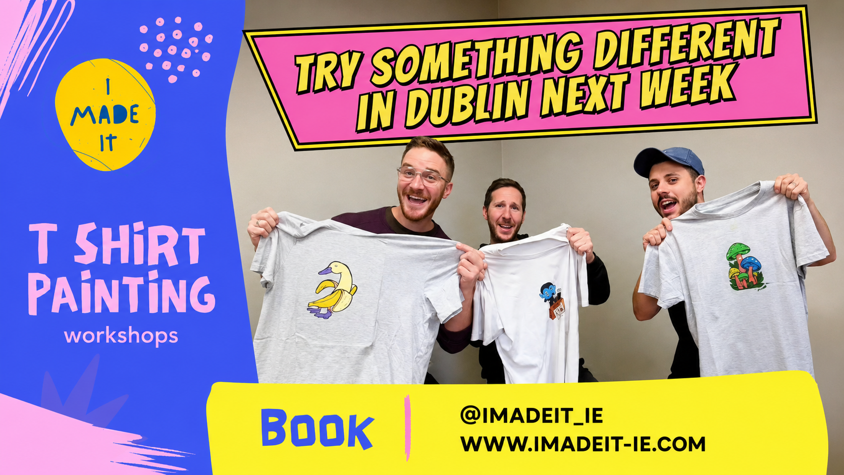 I Made It – T-Shirt Painting Workshop