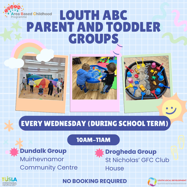 FREE Parent and Toddler Groups (Dundalk and Drogheda)