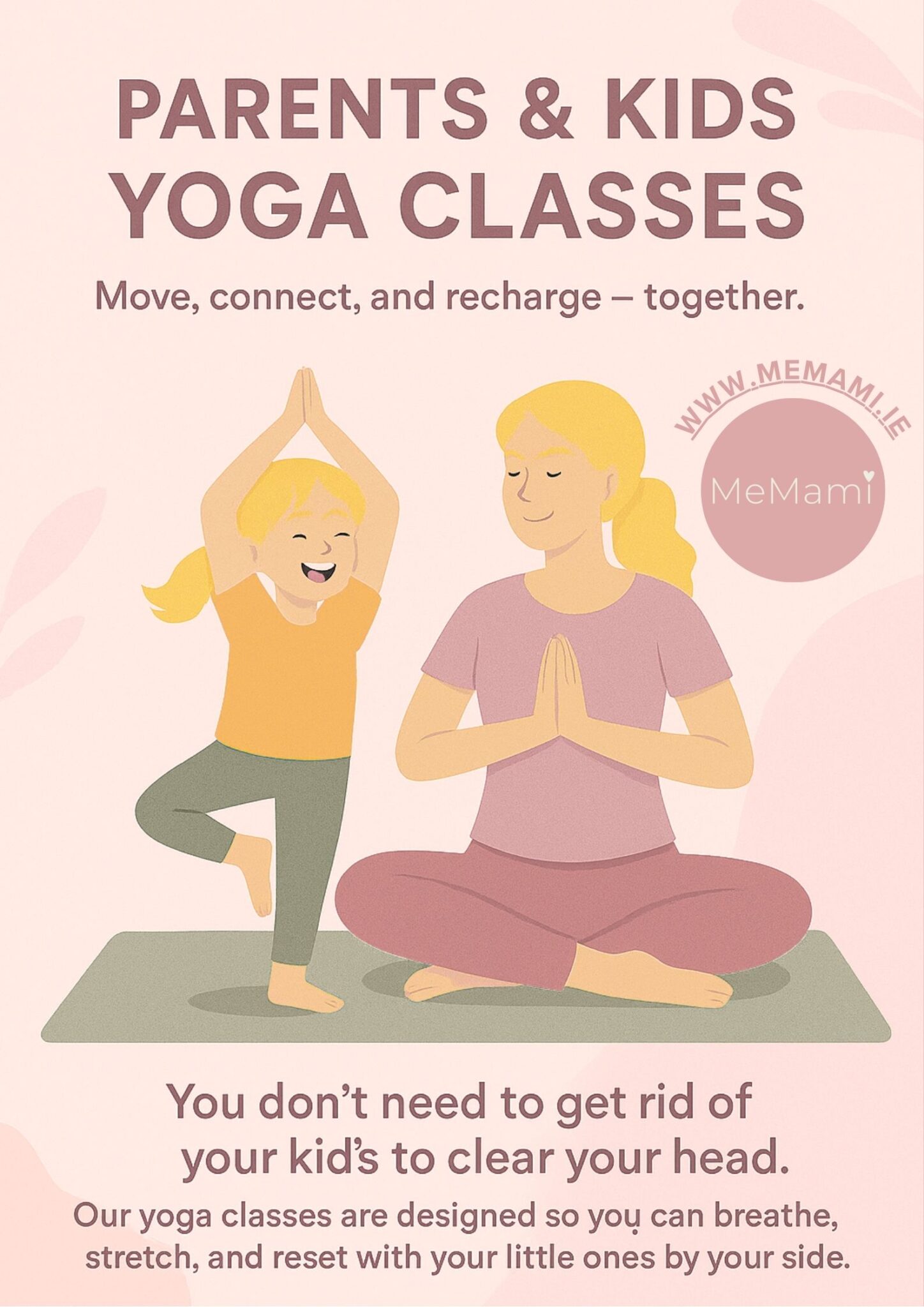 Parents & Children Yoga Classes in West Cork