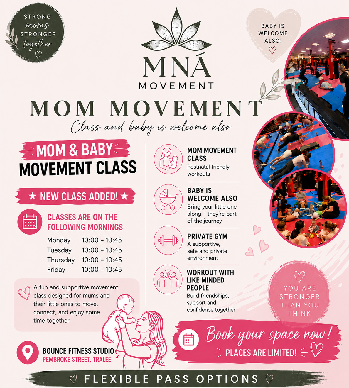 Mna Movement mom & baby Fitness Class