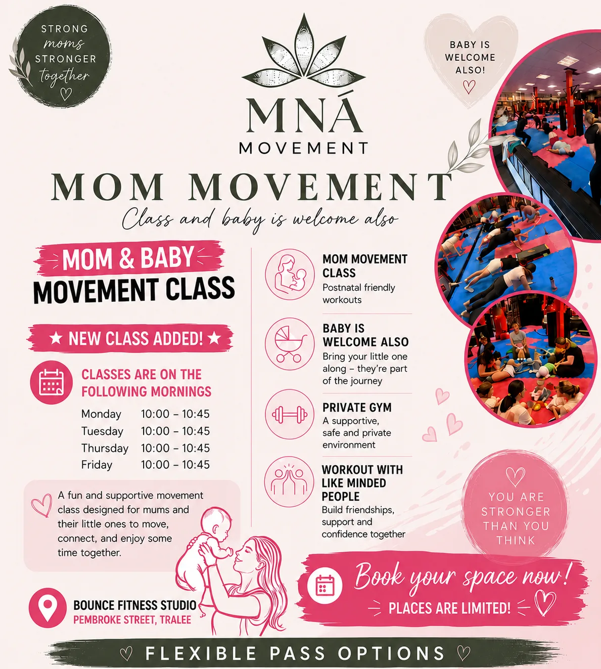 Mna Movement mom & baby Fitness Class