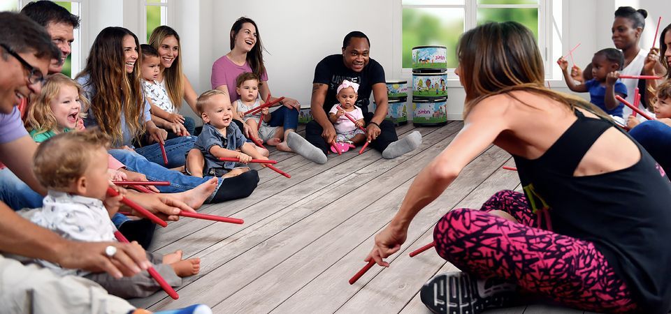 Zumbini music and movement 0-5 year olds