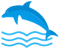 Dolphin Swim School logo